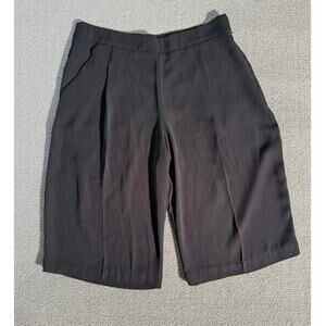 ZARA Basic Black Culotte‎ Style Shorts Women Size XS